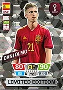 DANI OLMO LIMITED EDITION HISZPANIA - WORLD CUP QATAR 2022