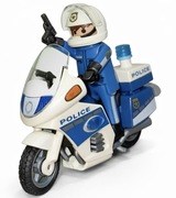 Nowy zestaw Playmobil 6923 Policjant na motorze ze światłem LED