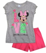 nowa Disney Myszka Minnie 128 super jakość piżama na lato dziewczęca