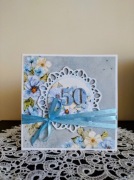 Kartka na 50 urodziny, 50 lat