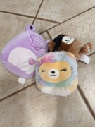 MASKOTKI ZABAWKI ZESTAW 3 SZT MASKOTKA SQUISHMALLOWS MINI KAWAII