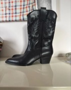 Zara. Skórzane nowe piękne kowbojki rozmiar 36