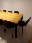 Stół dębowy , solidny zrobiony na zamówienie