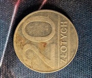 20 zł - Polska 1989 rok