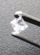 0.068 CT KAMIEŃ naturalny White SZLIF brylantu-diamentu 