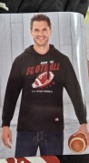 Bluza męska U.S. Sport America z kapturem XL