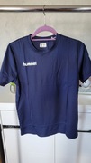 Koszulka sportowa core hybrid solo jersey granatowa Hummel 164/176