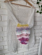 Sweter chmurka handmade 
