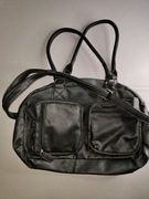 Skórzana Torebka Klasyczna Zielona herwalt ręcznie robiona z Holandii 