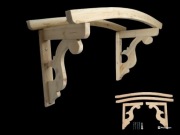 Podpora zadaszenia , daszek,korbel