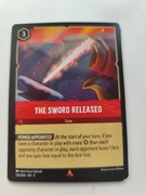 The sword released