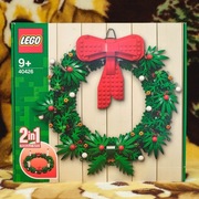LEGO 40426 - Wieniec Bożonarodzeniowy 2 w 1