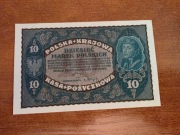 Banknot 10 MAREK POLSKICH 1919 r