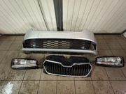 Skoda Fabia 3 III Zderzak Lampy Grill LA7W