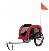 przyczepka rowerowa dla psa | TRIXIE | M | 63x68x75/137cm | JAKOŚĆ