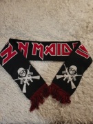 Szalik zimowy czarny Iron Maiden 