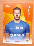 Oficjalna karta klubowa Zagłębie Lubin 2023/24 Michał Matys Stal Mielec
