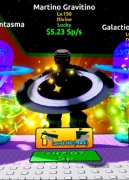 Martino Gravitino Lucky max level 5.23Sp/s Escape Tsunami For Brainrots