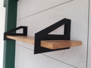 Półka z drewna dębowego