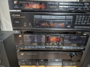 Wieża SANSUI TU-X301i + CD-X317 + D-X311WR + AU-X201i zestaw stereo Hi-Fi