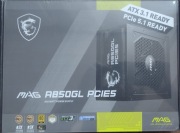 Zasilacz MSI MAG A850GL PCIE5 80 Plus Gold 850W Nowy