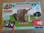 4d+ Animal Zoo - okulary VR + karty, stan idealny, Warszawa