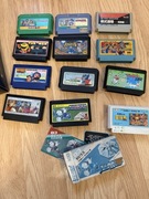 Zestaw oryginalnych gier na Nintendo Famicom