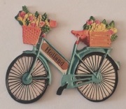 Magnes na lodówkę akrylowy HOLLAND Holandia Amsterdam Rower(4K)