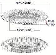 Sitko do umywalki, zlewu (komplet 2 szt.)