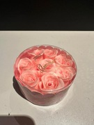 Róże mydlane / soap roses / Florentyna / Marks & Spencer (8 sztuk)