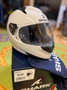 Kask SHARK Ridill 2 rozmiar M NOWY biały błyszczący
