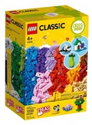 Duże Lego classic 11016 unikat 1200 elementów, gratis Koci Domek Gaby 10785