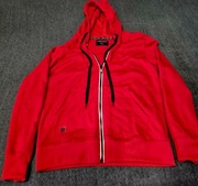 Bluza dresowa czerwona rozmiar M. Ombre. Nie noszona!