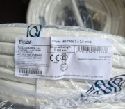 Przewód elektryczny YDYp 3x2,5 100 m 450/750V Elpar