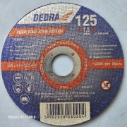 Dedra tarcza do ciecia metalu stali 125x1,5x22,2 mm INOX Typ 41 twarda Nowa