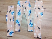 Leginsy Getry Lekkie ocieplenie Kraina Lodu 122