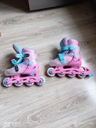 Rolki Regulowane RAVEN Caramell 30-33 Kółka LED