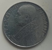 Watykan - PIUS XII - 100 lirów - 1956r.