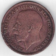 102 Wielka Brytania 1 pens penny 30,8 mm 1913 stan 3-