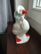 Stara gruba. Duża rumuńska sygnowana kaczka 