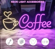 NEON LED COFFE szyld kawa kawiarnia kafejka restauracja 
