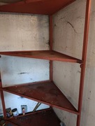 Regał garażowy narożny magazynowy metalowy solidny