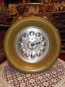 Piękny stary wielki budzik EUROPA nakręcany z dwoma dzwonkami 