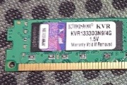 Kingston 4GB DDR3 low profile 1333mhz cl9 niska