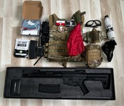 Replika ASG Double Eagle UTR 556 AEG + pełen zestaw asg – stan jak nowy