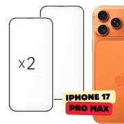 2 Sztuki Szkło Hartowane 9H PREMIUM HD CLEAR iPhone 17 Pro Max Szybka