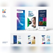 Projekt rollupu, roll-up, projekt graficzny, druk