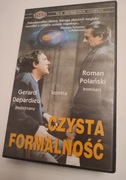 Czysta formalność film kaseta VHS