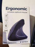 Mysz bezprzewodowa ergonomiczna Gembird nowa