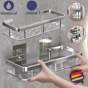 2x koszyk prysznicowy do zawieszenia półki prysznicowej bez wiercenia